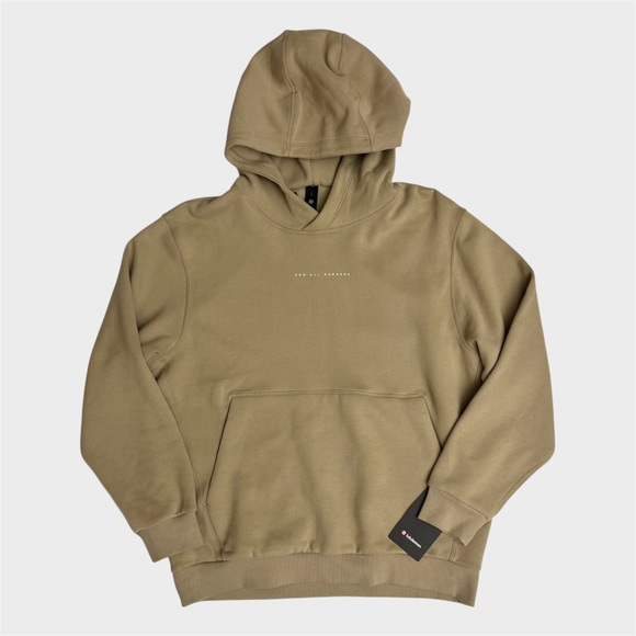 Lululemon Steady State Pullover Hoodie Run Graphic -  Sheer Oak Tan, Size S - Picture 2 of 8